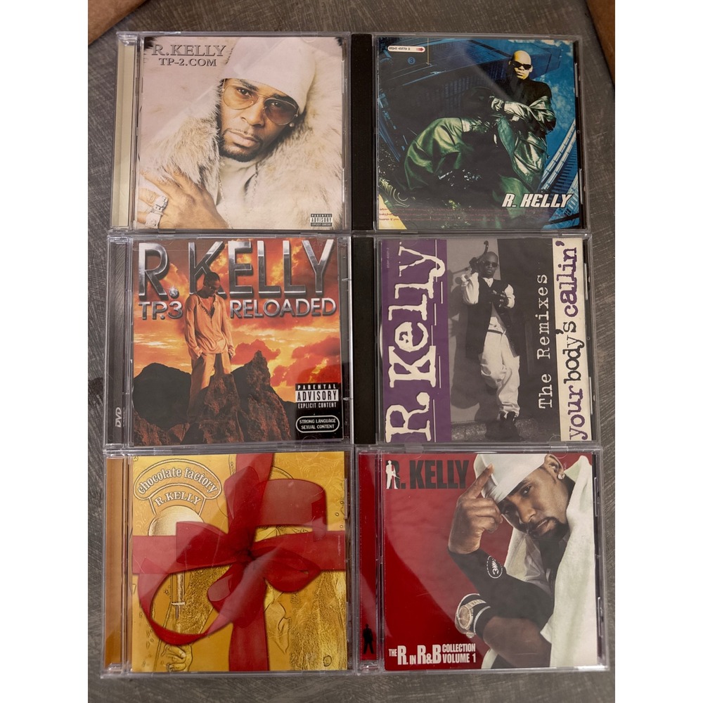 R. Kelly CD Lot of 6 TP-2.com TP.3 Reloaded Chocolate Factory‎ R&B Soul Hip Hop